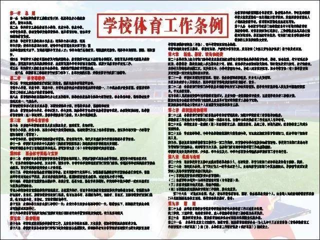 学校体育工作条例，构建健康校园的核心引擎