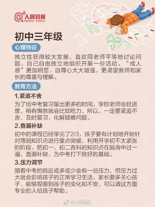 中学生心理发展特点与学校教育适配性分析研究